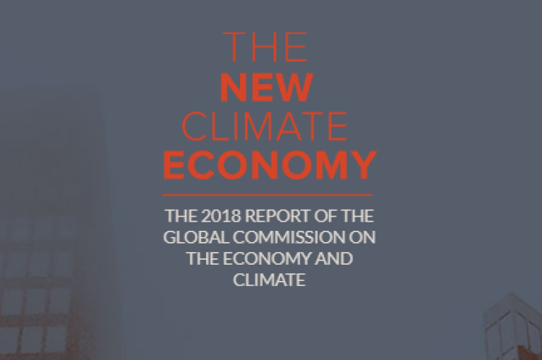 new climate economy 2018 report