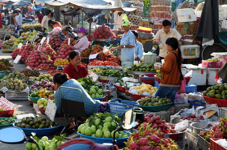 street market